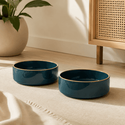 Teal Ceramic Bowl Set