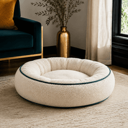 Bouclé Cushion Bed