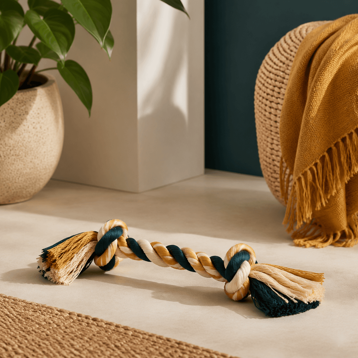Braided Rope Tug Toy