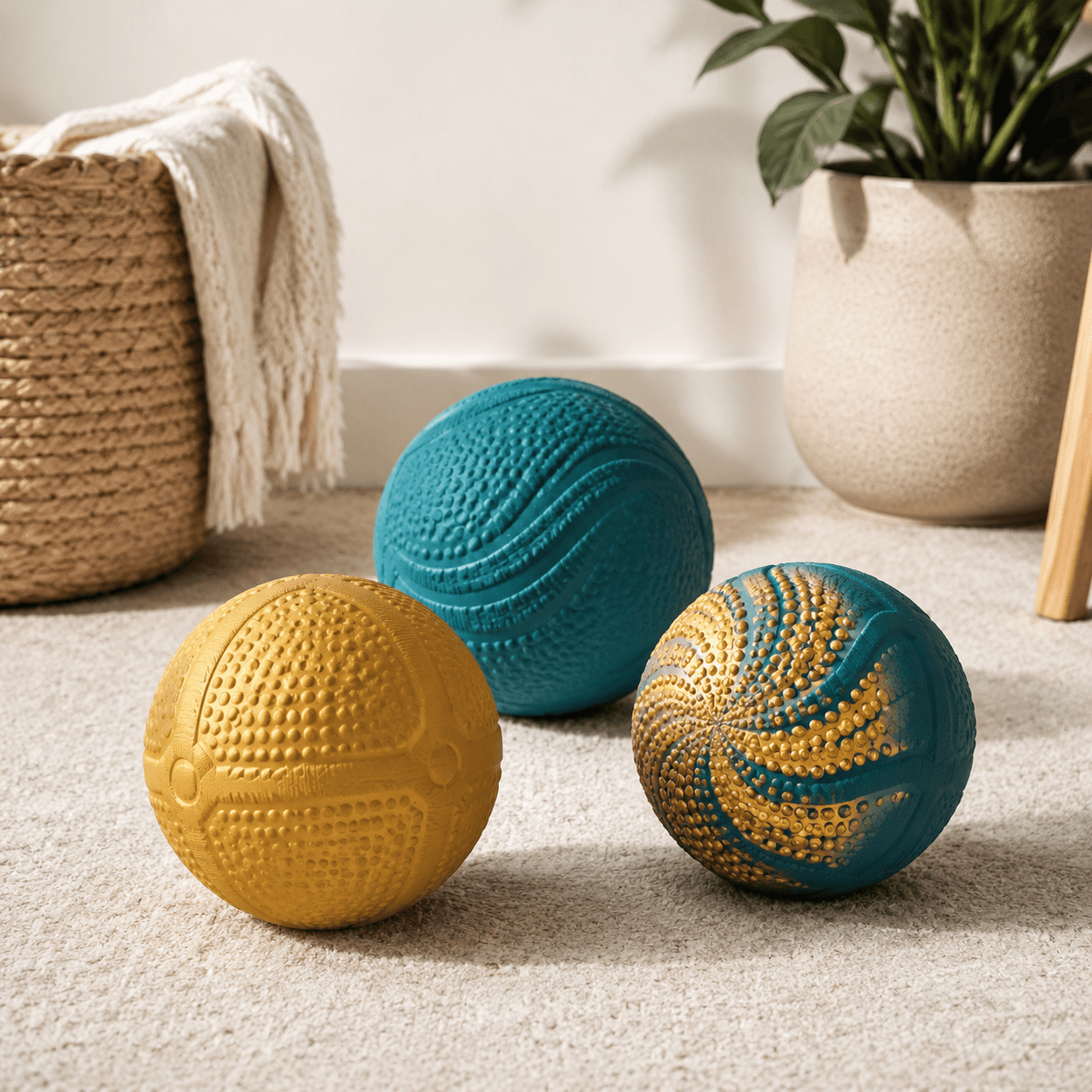 Textured Play Ball Trio